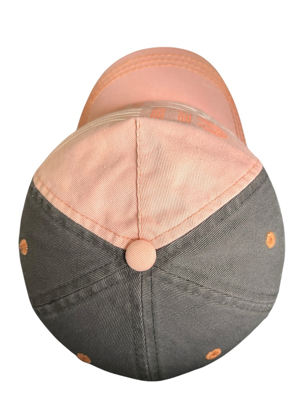 Roxy Surf Trucker Hat Pink Gray Adjustable Cap Beach Skate Surfing - Picture 8 of 11